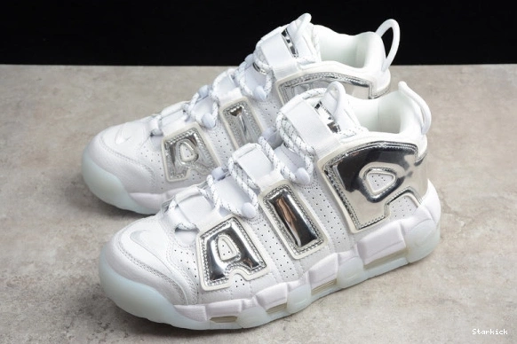 More 917593-100 Uptempo Chrome White Air (W) 0210